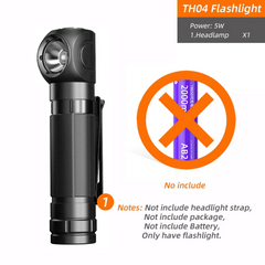 Rechargeable 90° Headlight