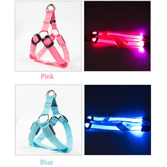 Adjustable LED Dog Harness