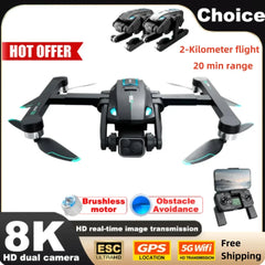 Triple Camera GPS Drone