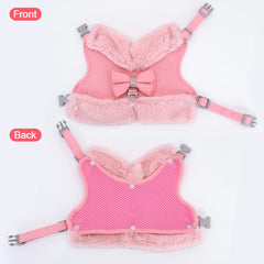 Warm Fur Dog Harness