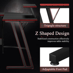 L Shaped Gaming Desk