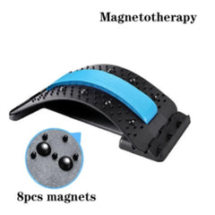 Back Stretcher Magnetic Therapy Multi-Level Adjustable Massager Waist Lumbar Cervical Spine Cervical Spine Support