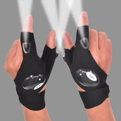 Fingerless Glove LED Flashlight