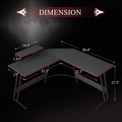 L Shaped Gaming Desk