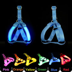 Adjustable LED Dog Harness