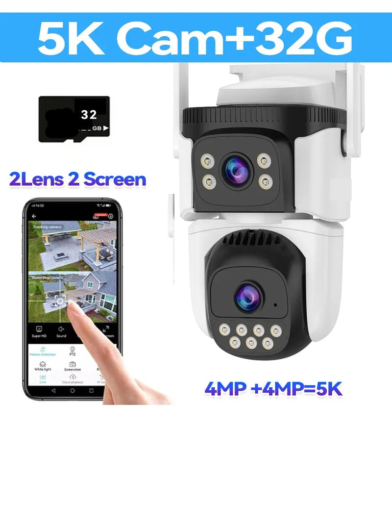 Four Lens Security Camera