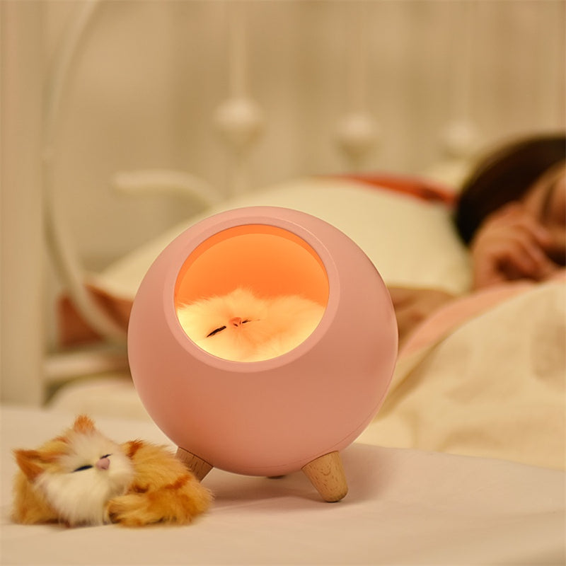 LED Cat Light USB Touch Night Lamp