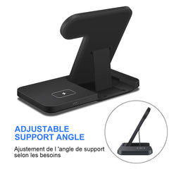 3in1 Wireless Fast Charger Dock